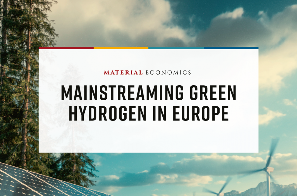 Mainstreaming Green Hydrogen in Europe